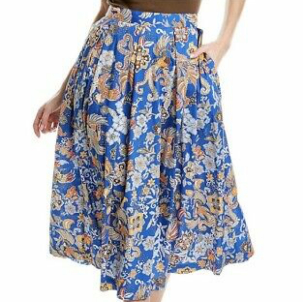 J. McLaughlin Bronte Neo Flowerton Womens Skirt. Size 0. NWT